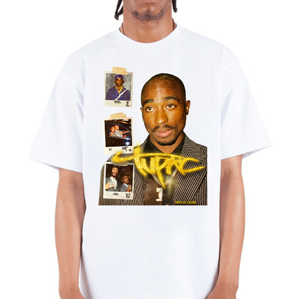 Tupac Polaroid Graphic Tee